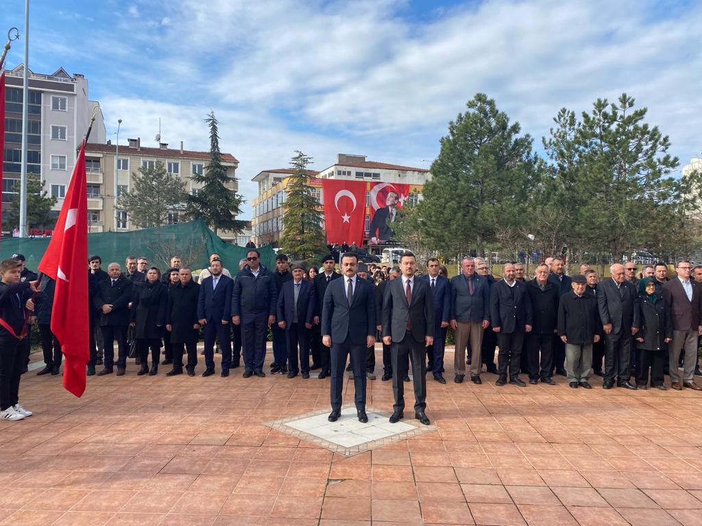 18 Mart Çanakkale Zaferinin 108. Yılı ve Şehitler Günü Anma Töreni İlçemizde Gerçekleştirildi